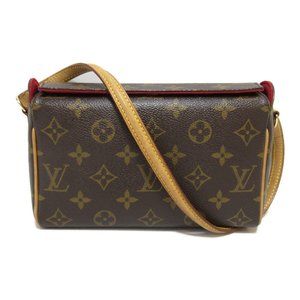 Recital Monogram Canvas Shoulder Bag